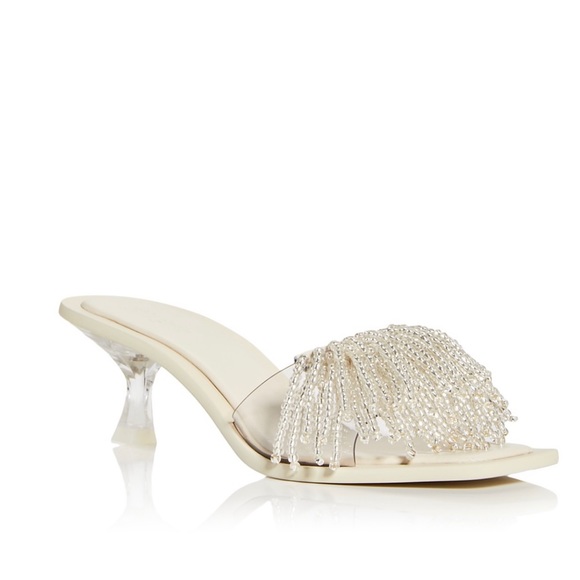 cult gaia Shoes - Cult Gaia Uma Beaded Mules